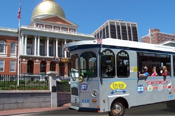 1 or 2 Day HOP-ON & HOP-OFF Narrated Trolley Tour of Boston - Narration style: live guides, recorded segments, and how to work with it