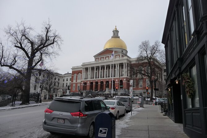 3-Hour Private "Cold Weather- Warm Van" Driving Tour of Boston - Christian Science Plaza and Fenway Park: big names without the long lines