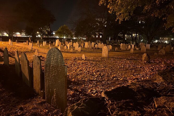 A Ghost Hunting Tour Specters and Apparitions in Salem - The Burying Point: a final ghost hunt at the cemetery edge