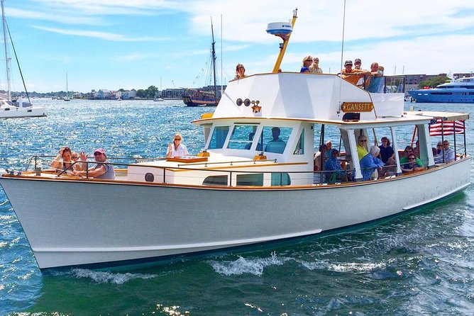 Afternoon Grand Tour | Gansett Cruises in Newport, RI - Bowen’s Wharf to MV Gansett: where you’ll wait and what you’ll feel