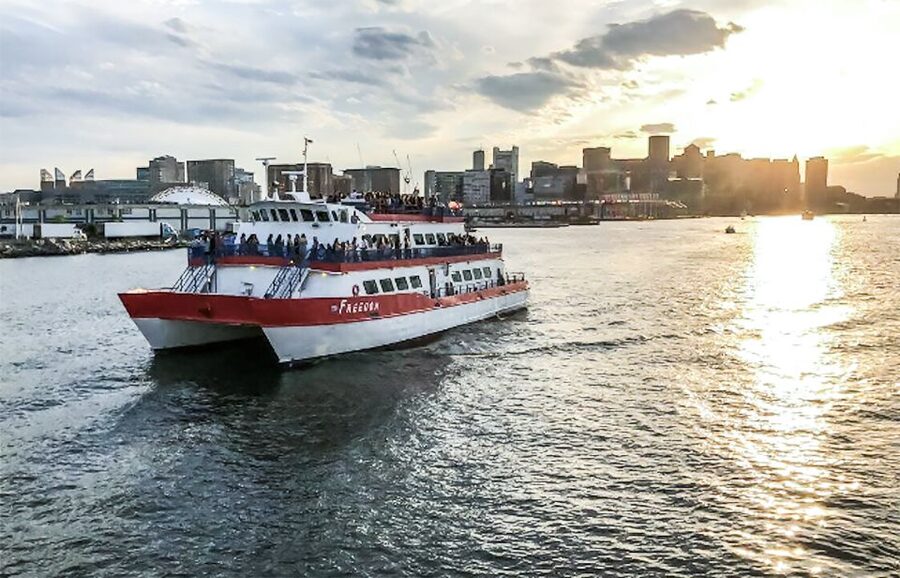Boston: Boston Harbor Sunset Cruise - Sunset to night, when you should be outside vs inside