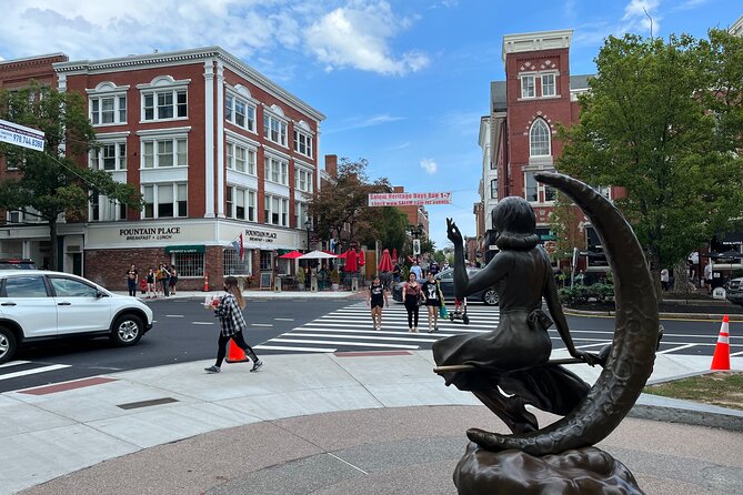 Boston Day Tour by Ferry: Salem Witch Trials Past to Present - The guided walking route: major trial landmarks and memorials