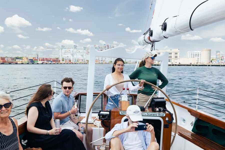 Boston: Downtown Harbor Sailing Cruise - A classic schooner that feels close to the water