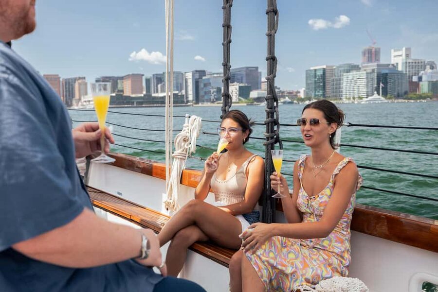 Boston: Downtown Harbor Sailing Cruise - What the 90 minutes to 2 hours route looks like