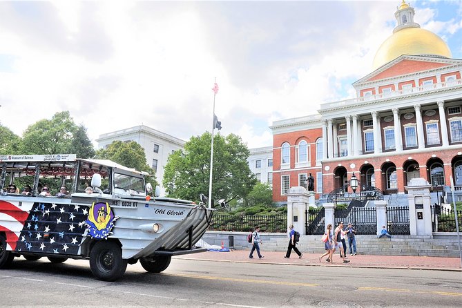 Boston Duck Boat Sightseeing City Tour with Cruise Along Charles River - Duck boat basics: what a land-to-water tour really means here