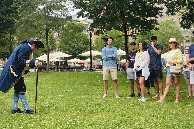 Boston Freedom Trail Walking Tour with Costumed Guide - Stop-by-stop: what you’ll see from the Massachusetts State House to Faneuil Hall