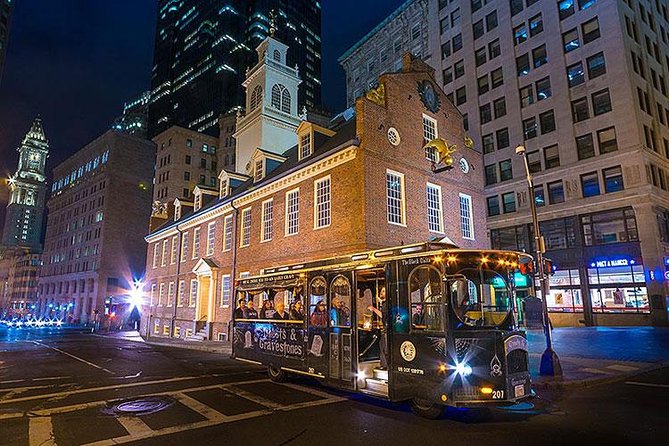 Boston Ghosts and Gravestones Trolley Tour - Price and value at about $47.20