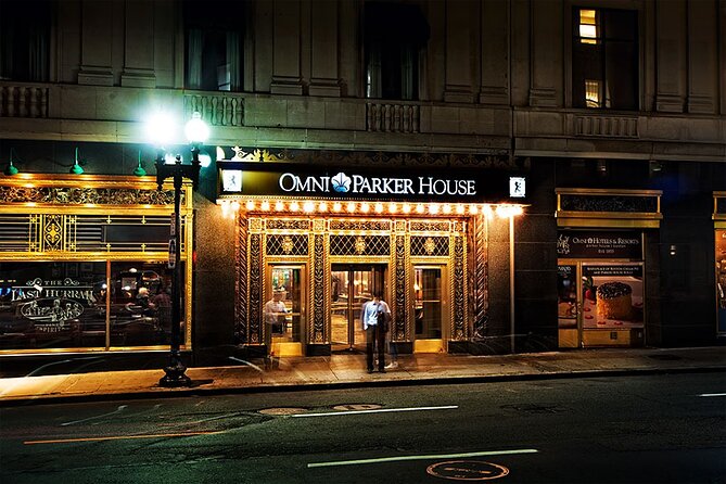 Boston Ghosts Boos and Brews Haunted Pub Crawl - Omni Parker House hauntings: the traveling salesman story