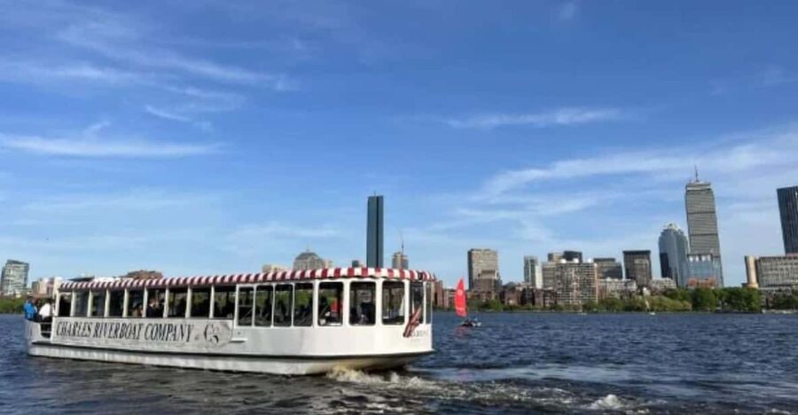 Boston: Harbor and Charles River Architecture Boat Tour - Custom House, Prudential, and Hancock Tower from angles you cannot fake