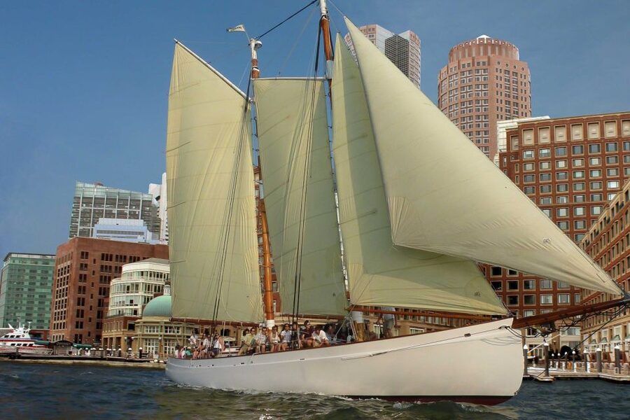 Boston: Harbor Champagne Sunset Sail from Rowes Wharf - The Sights You’ll Float Past, From Fish Pier to the Skyline Selfie