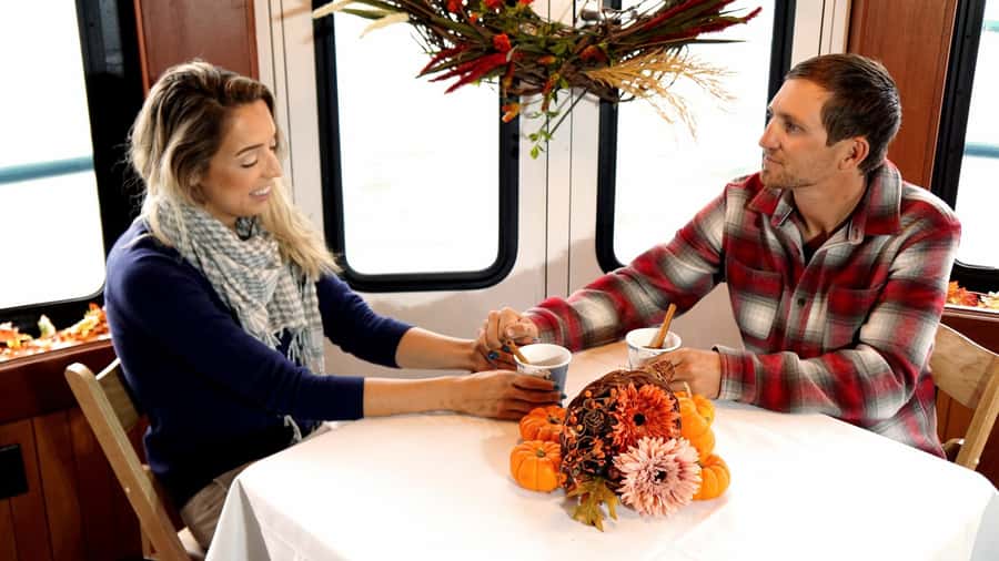 Boston Harbor Fall Foliage Weekend Brunch Cruise - The Yacht Setup, Heated Cabin Plus Open Deck