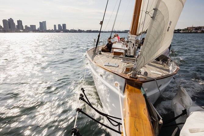 Boston Harbor Sunset Sail Tour - Schooner Adirondack, Sails, and the Onboard Atmosphere