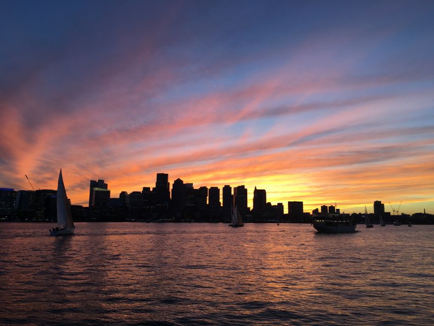 Boston: Harbor Sunset Yacht Cruise - Fort Independence and Castle Island: a real landmark, close enough to matter