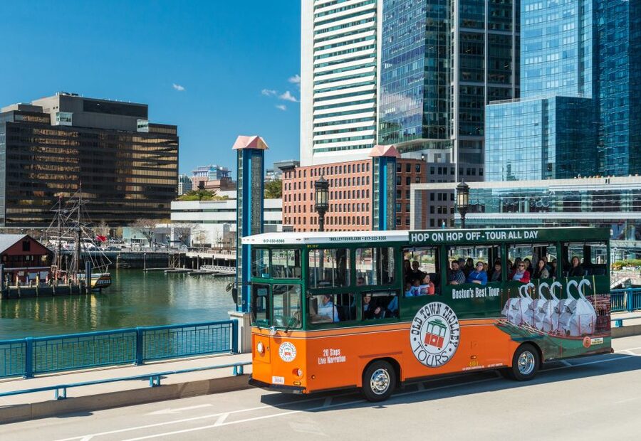 Boston: Hop-on Hop-off Old Town Trolley Tour - Orange Loop Highlights: Prudential, Symphony Hall, Copley, Trinity