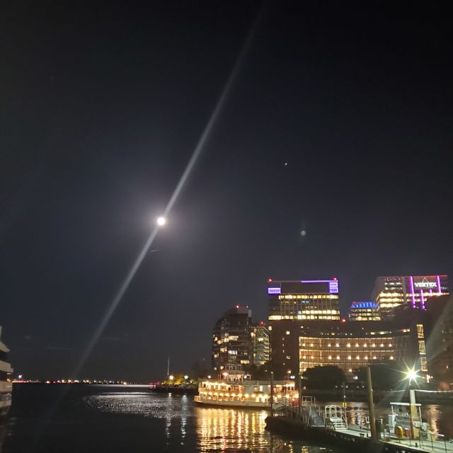 Boston: Scenic Moonlight Harbor Cruise - Seaport to Logan Airport waterfront: the views you get right away
