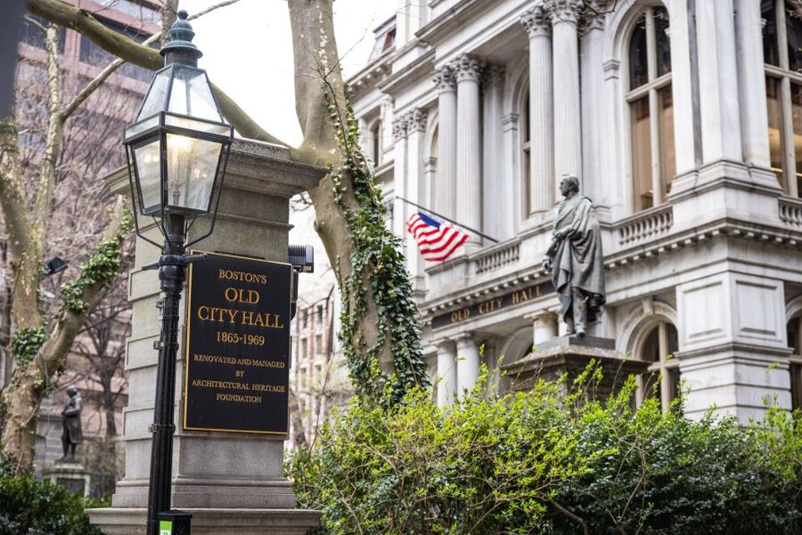 Boston: Seafood, History & Highlights Day Tour - Quincy Market and Faneuil Hall, where food and history sit next to each other
