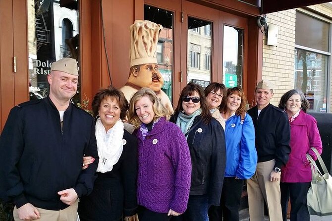 Boston Seafood Lovers Food and History Walking Tour - Starting at Modern Pastry Underground and getting oriented fast