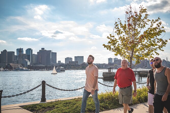 Boston Seafood Private Tasting Tour - Independence Wharf first: Fort Point views and the Boston Tea Party backdrop