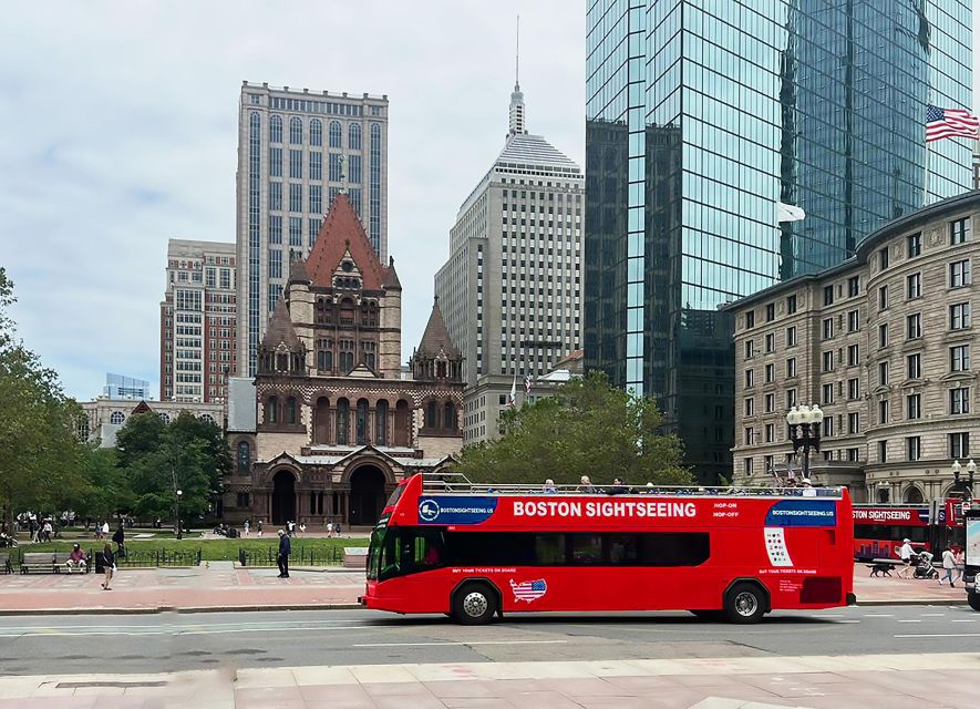 Boston Sightseeing: Single Ride Pass With Double-Decker Bus - Open-top double-decker basics for your comfort and photos