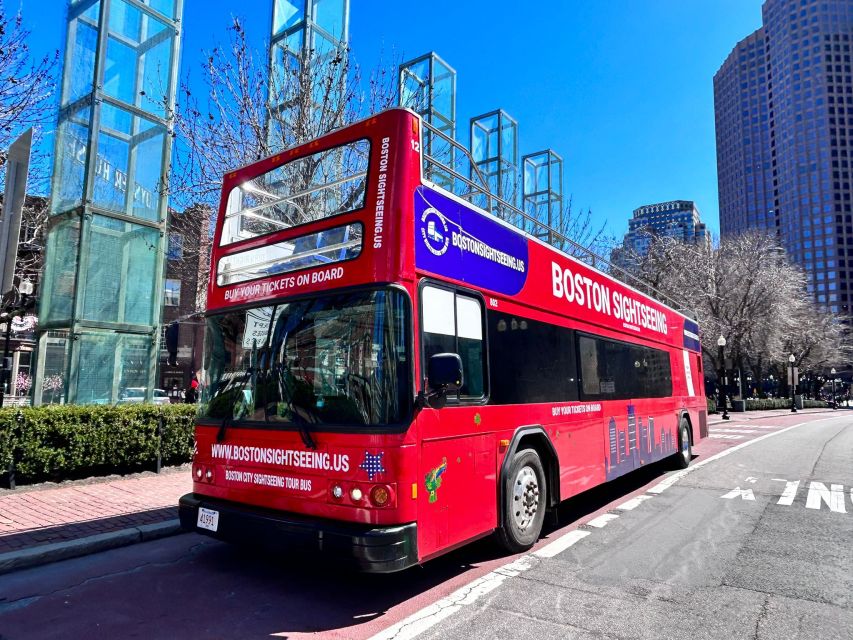Boston Sightseeing: Single Ride Pass With Double-Decker Bus - Quick reality check: timing, stop coverage, and reboarding rules