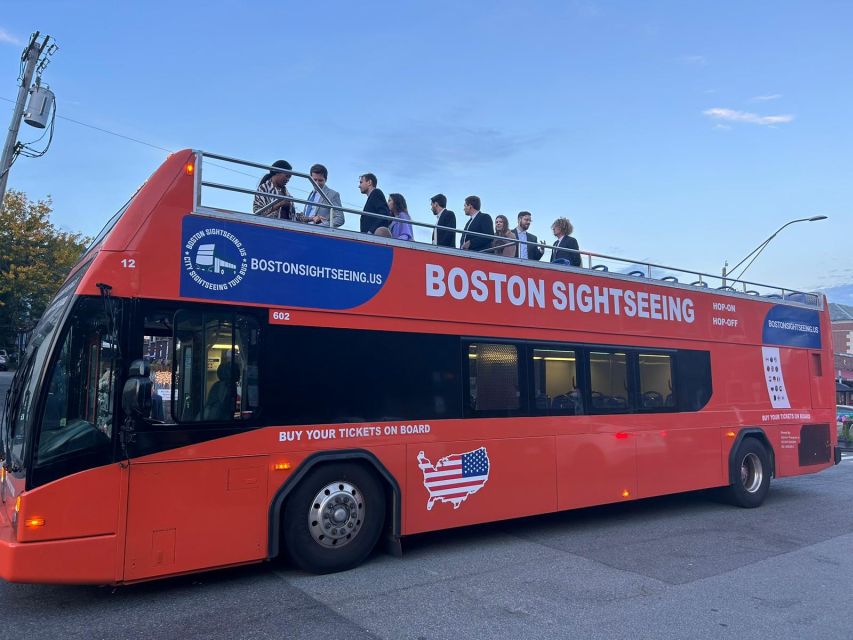 Boston Sightseeing: Single Ride Pass With Double-Decker Bus - Meeting point: Atlantic Ave and State St, near the Long Wharf