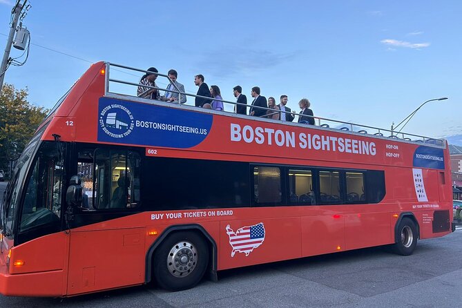 Boston Sightseeing Single Ride Pass With Double Decker Tour Bus - Timing and where you board at the Aquarium