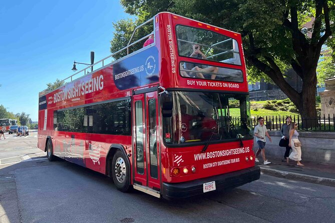Boston Sightseeing Single Ride Pass With Double Decker Tour Bus - Live guide power, and the reality of short stops