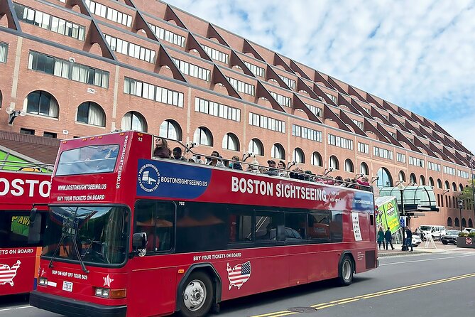 Boston Sightseeing Single Ride Pass With Double Decker Tour Bus - Your route through Boston’s icons, stop by stop