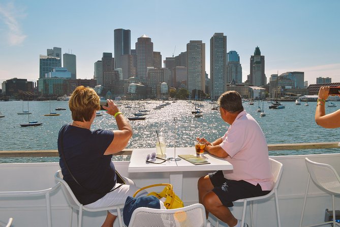 Boston Signature Lunch Cruise - Entering the Seaport dock area, Commonwealth Pier, and finding your boat