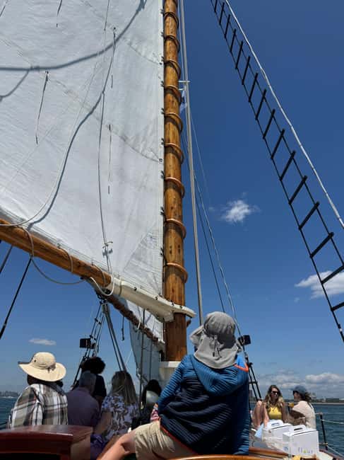 Boston: Tall Ship Harbor Sail - Getting to Fan Pier Marina and finding the ship fast
