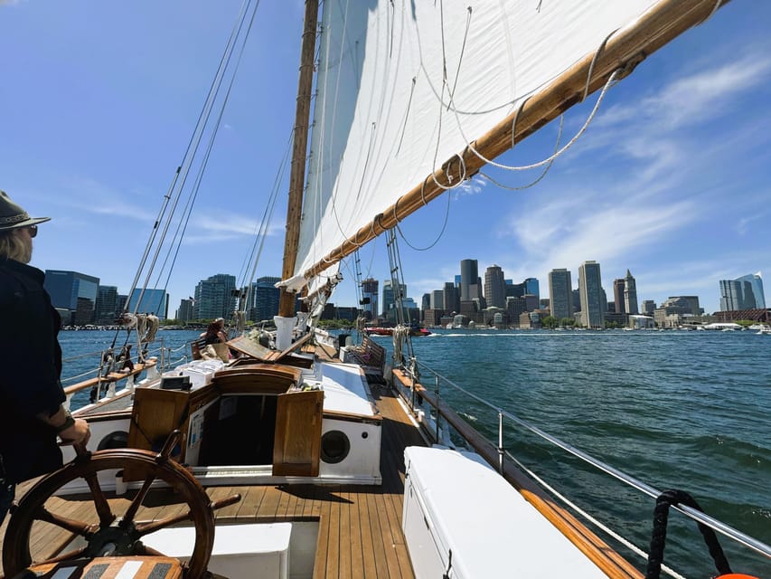 Boston: Tall Ship Harbor Sail - How the crew shares Boston, even without formal narration