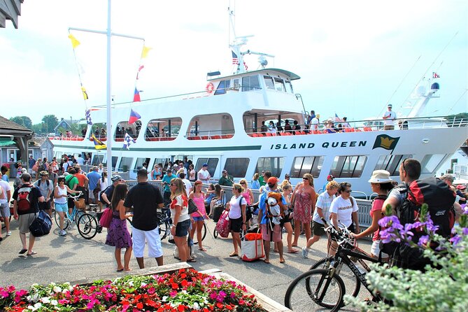 Boston to Martha's Vineyard Day Trip with Optional Island Tour - Cape Cod Canal views from a window seat
