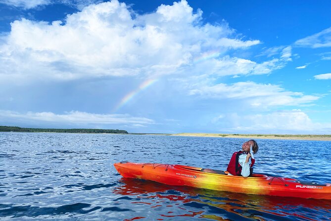 Cape Cod Kayak Rentals in Popponesset Bay Mashpee - That beach walk stop: where the pace changes