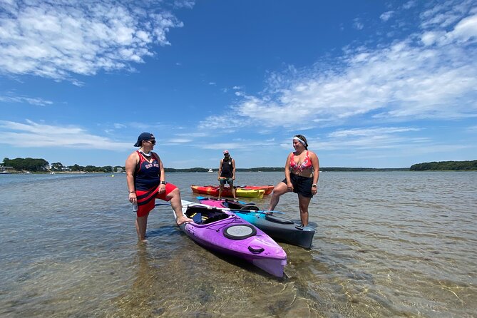 Cape Cod Kayak Rentals in Popponesset Bay Mashpee - What I love about the guides, Mike and Will