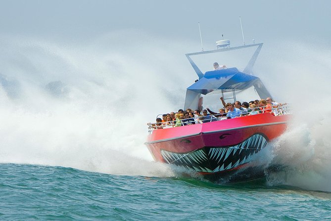 City Cruises Boston Codzilla High-Speed Thrill Boat Ride - Entering Codzilla at Boston’s Long Wharf