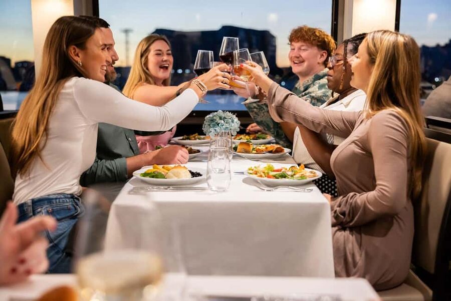 City Cruises Boston: Harbor Buffet Lunch or Dinner Cruise - Boston Harbor views from the Spirit of Boston rooftop decks
