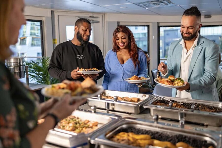 City Cruises Boston: Harbor Buffet Lunch or Dinner Cruise - The buffet lunch or dinner: what’s actually on the menu