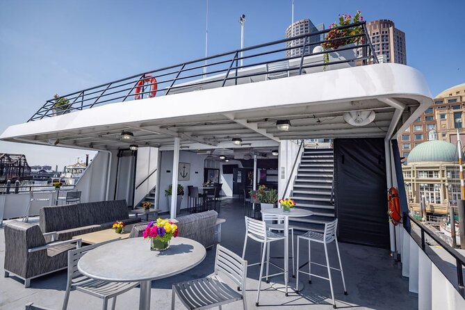 City Cruises Boston Premier Brunch Cruise on Odyssey - DJ entertainment and the vibe: relaxing, not stiff