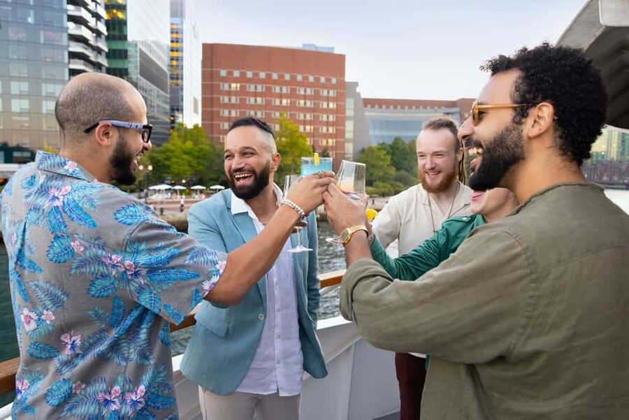 City Cruises Boston: Premier Brunch or Dinner Harbor Cruise - Harbor skyline from open-air decks: What you see on the route