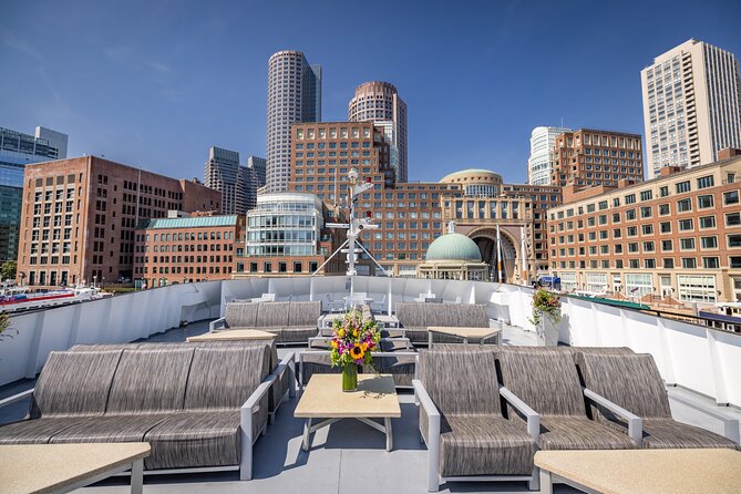 City Cruises Boston Premier Lunch Cruise - Comfort in all weather, without treating winter like a hobby