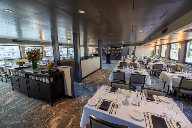 City Cruises Boston Premier Lunch Cruise - Service, space, and what “not too crowded” really means