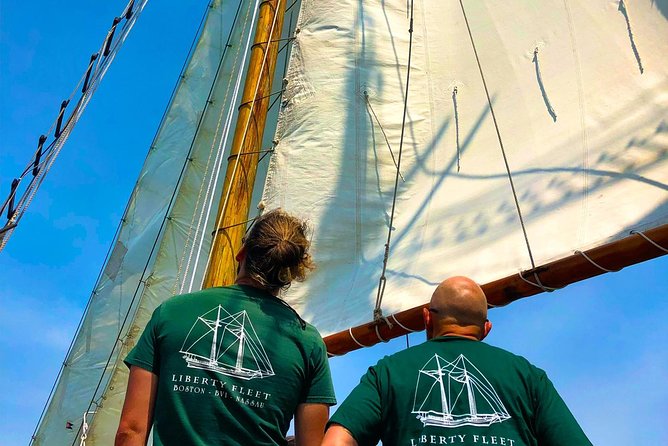 Classic Tall Ship Cruise in Boston Harbor - Captain Fredo, Jess, and Max: how the crew shapes the experience