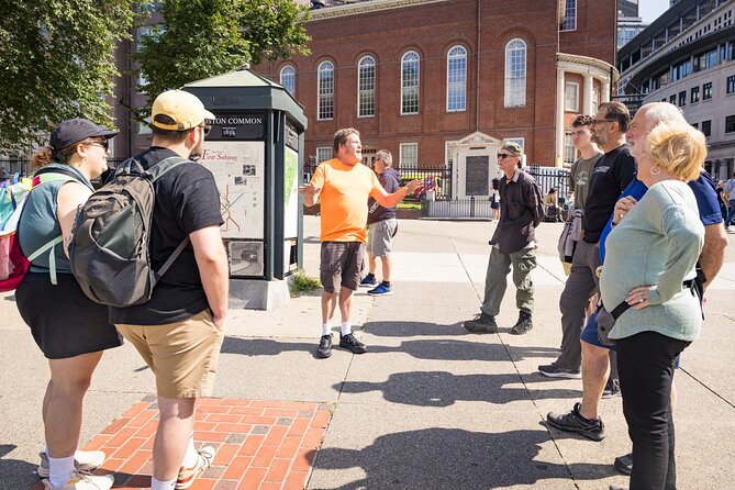 Freedom Trail: Boston Common, Old State House, Faneuil Hall - Old South Meeting House and the Tea Party plan