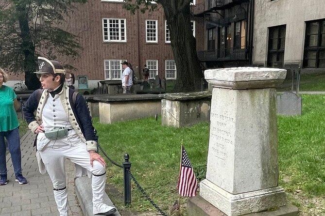Freedom Trail Walking Tour 250 - Granary Burying Ground: Founders up close, with real emotion