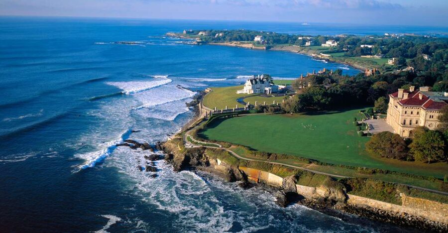 From Boston: Newport Mansions Full-Day Trip - The Breakers: Vanderbilt Glamour Plus Cliff Walk Views