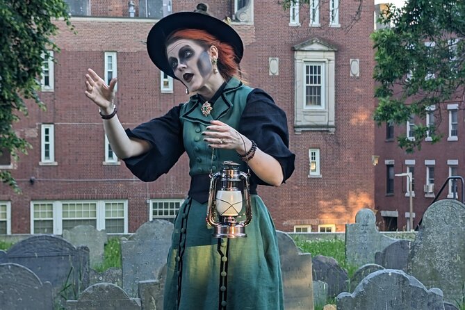 Ghosts and Gravestones Boston Nightwalk - Boston Massacre Memorial, quick but meaningful