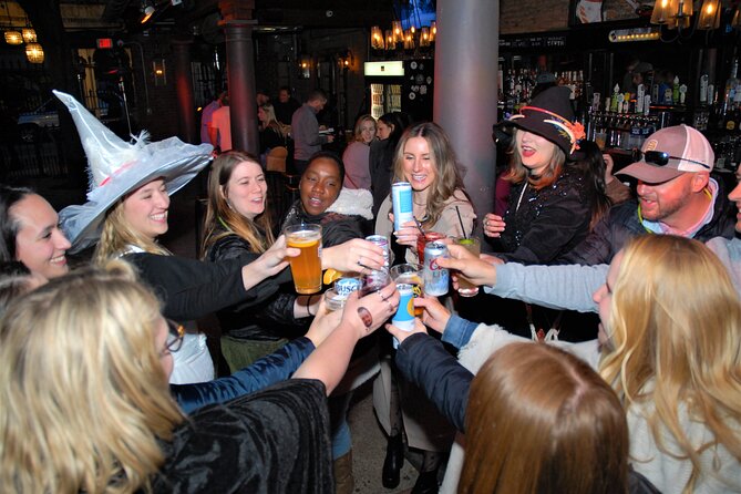 Haunted Boston Booze and Boos Ghost Walking Tour - Meet Point at 60 School St, Finish at Hub Pub: Route Basics