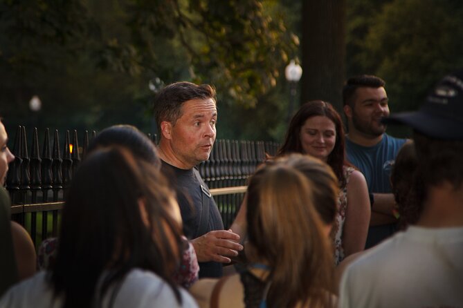 Haunted Boston Ghost Tours - Boston Common at night, and the stories under your feet