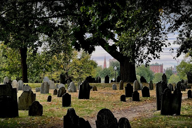 Haunted Boston’s Historic Streets Walking Guided Tour - Granary Burying Ground: Declaration of Independence signers in the same block