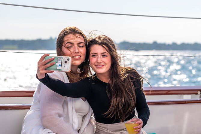 Newport Afternoon Sightseeing Sail on Classic Sailboat - What the crew does well: sailing moments plus real Newport context